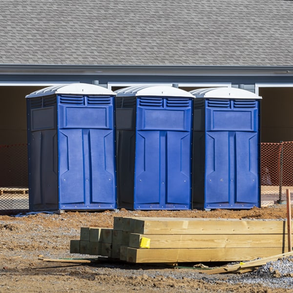 what is the cost difference between standard and deluxe porta potty rentals in Kinmundy Illinois